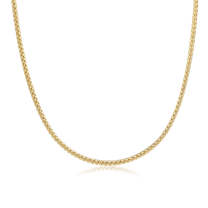 10K Gold 2.5mm Palm Chain — 10K real gold jewelry from STF Diamonds, Los Angeles
