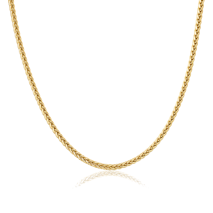 10K Gold 3mm Palm Chain — 10K real gold jewelry from STF Diamonds, Los Angeles