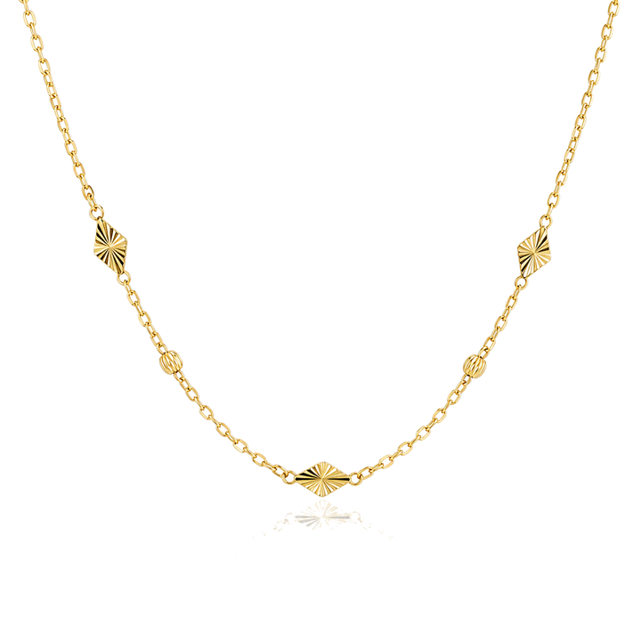 10K Gold Eternity Hand Chain — 10K real gold jewelry from STF Diamonds, Los Angeles