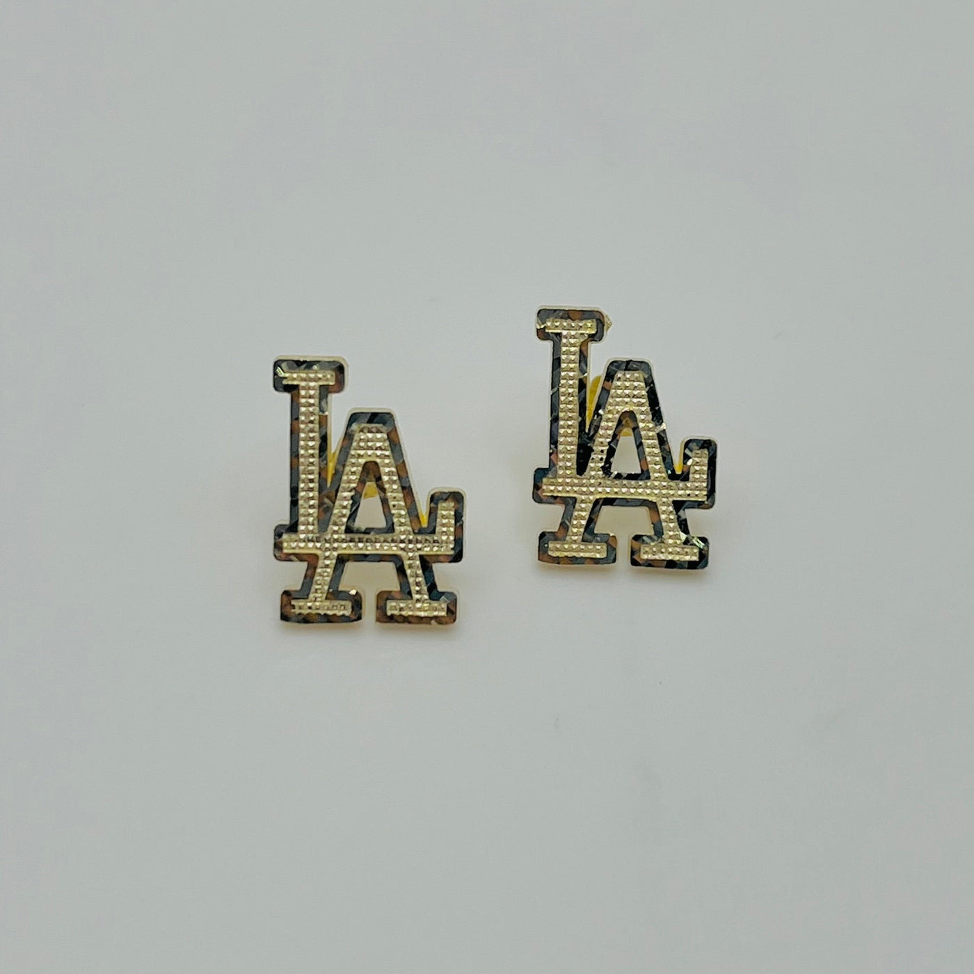 10K Yellow Gold LA Earrings