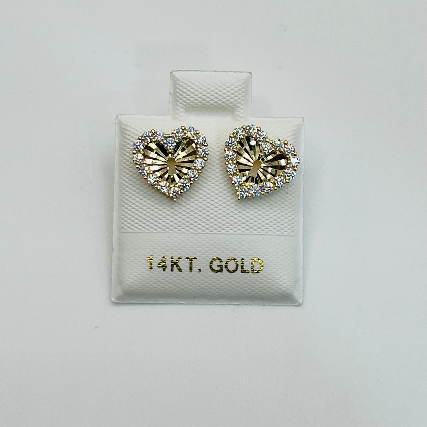 14K Yellow Gold Lock key Earrings