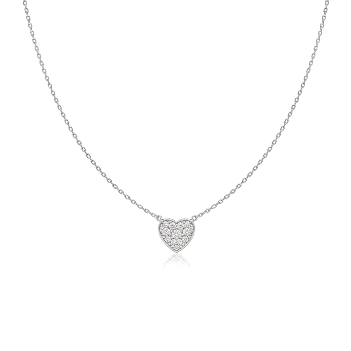 14K White Gold Diamond Amoura Chain — 14K real gold jewelry from STF Diamonds, Los Angeles