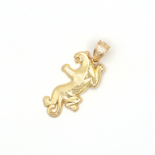 Animal Gold Puma 10K Pure Yellow Gold Charm  - STF DIAMONDS