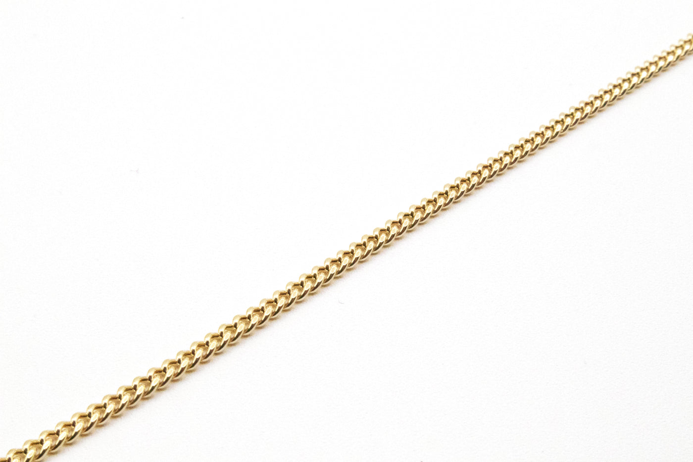 14K Solid Gold Twisted 2.5mm Rope Chain 16-26"