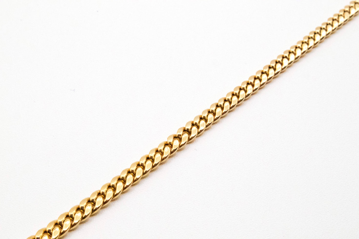 10K Solid Yellow Gold Havana — 2.7mm Miami Cuban Chain 16-24"