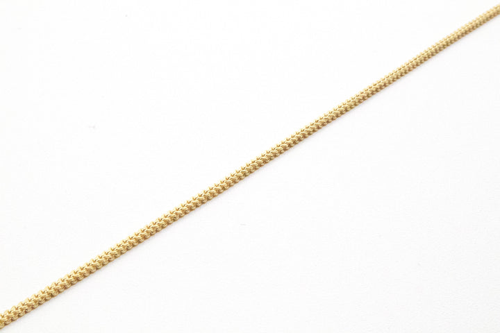 14K Solid Gold Twisted Heritage Rope — 1.5mm Classic Rope Chain 16-24"