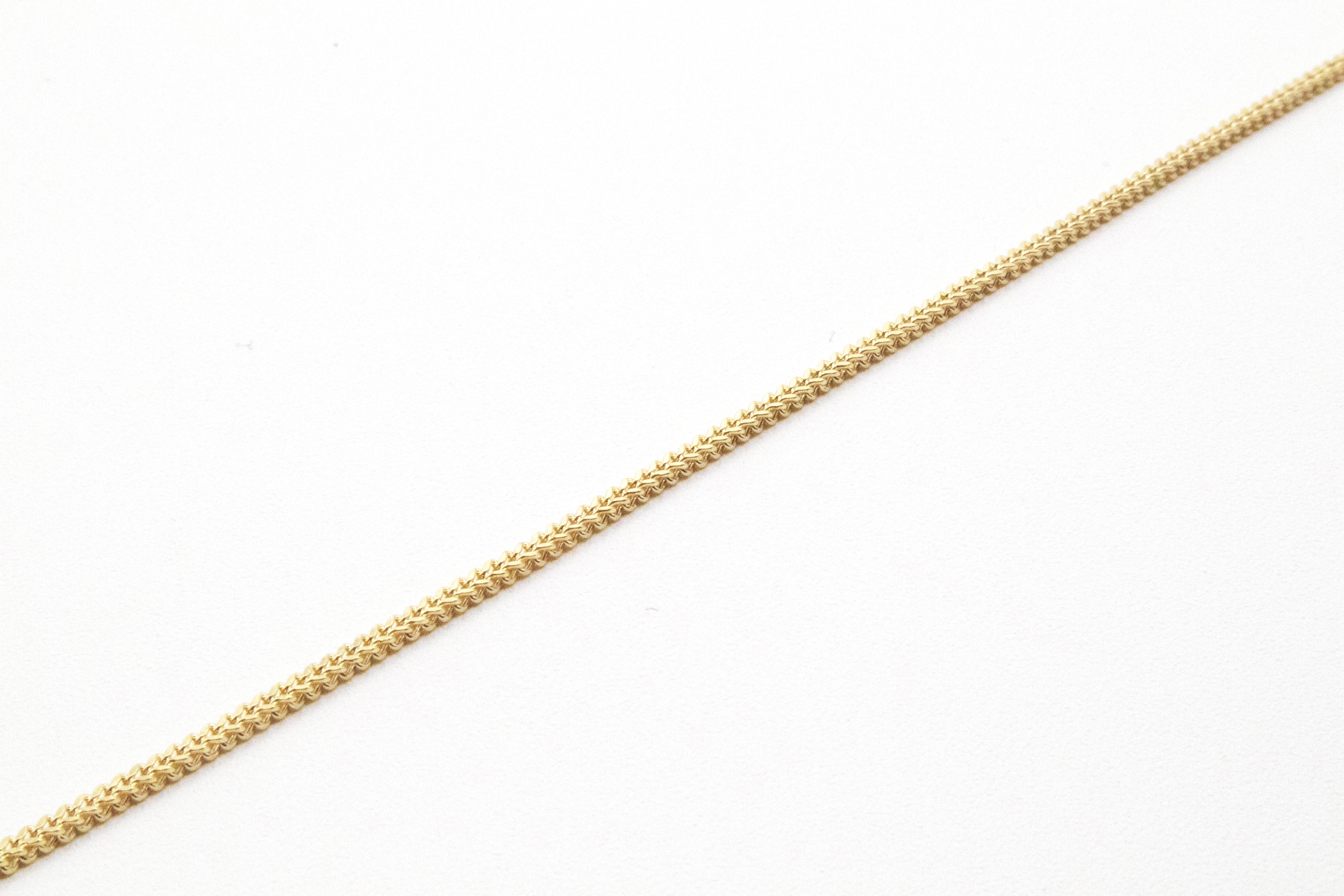Stf Chain 14K Solid Gold 1.5mm Classic Rope Chain – STF DIAMONDS