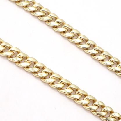 Miami Cuban Chain Bracelet 10K Real Yellow Gold ???????? - STF DIAMONDS