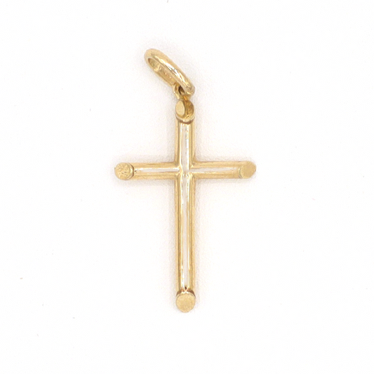 The Cross Forgiveness and Sacrifice 10K Pure Gold Charm - STF DIAMONDS