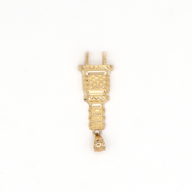 The plug you need 10K Pure Yellow Gold - STF DIAMONDS