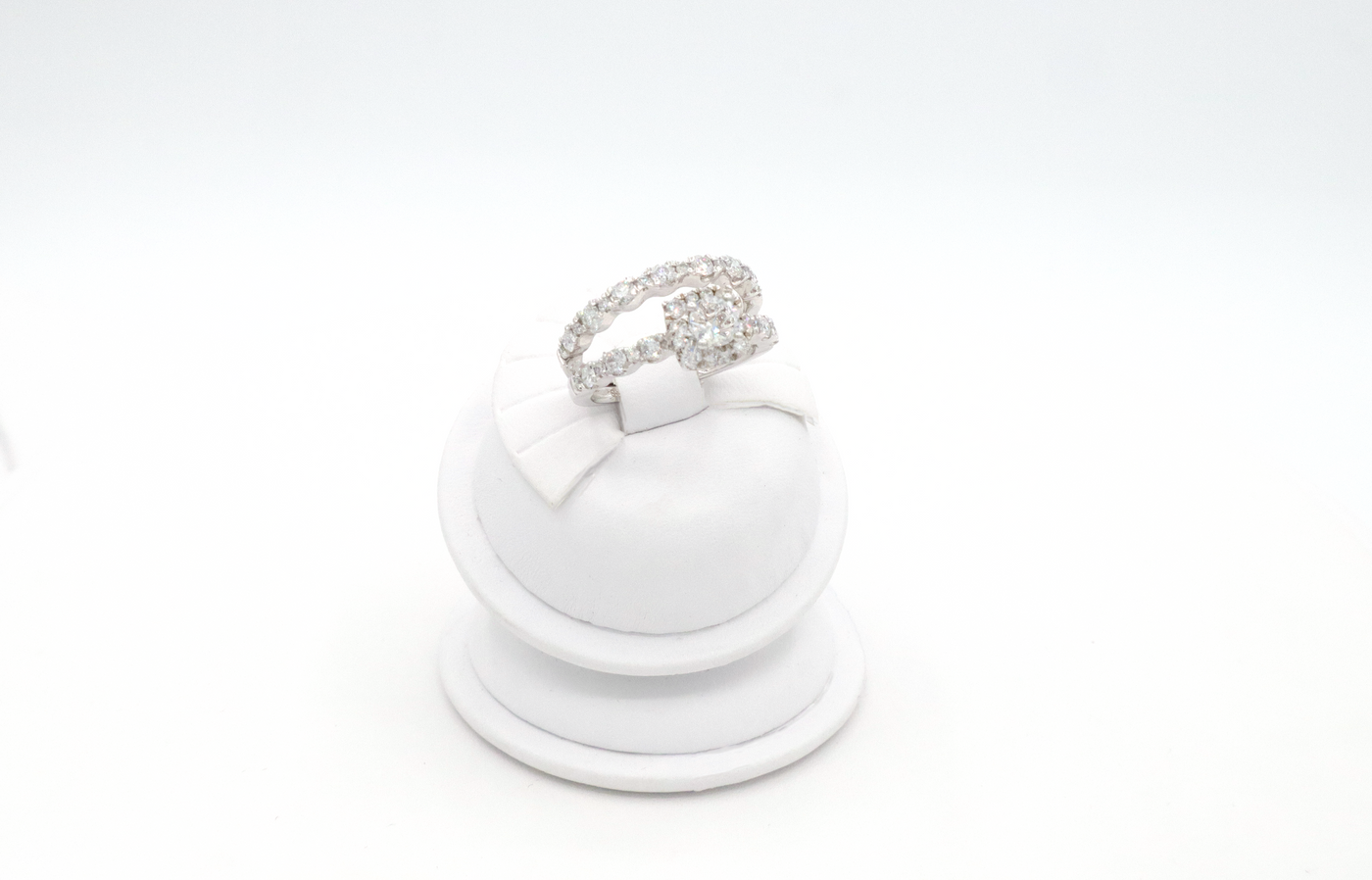 14K Solid Gold The Vow Set — 1.8 ct t.w. Diamond Wedding Bands