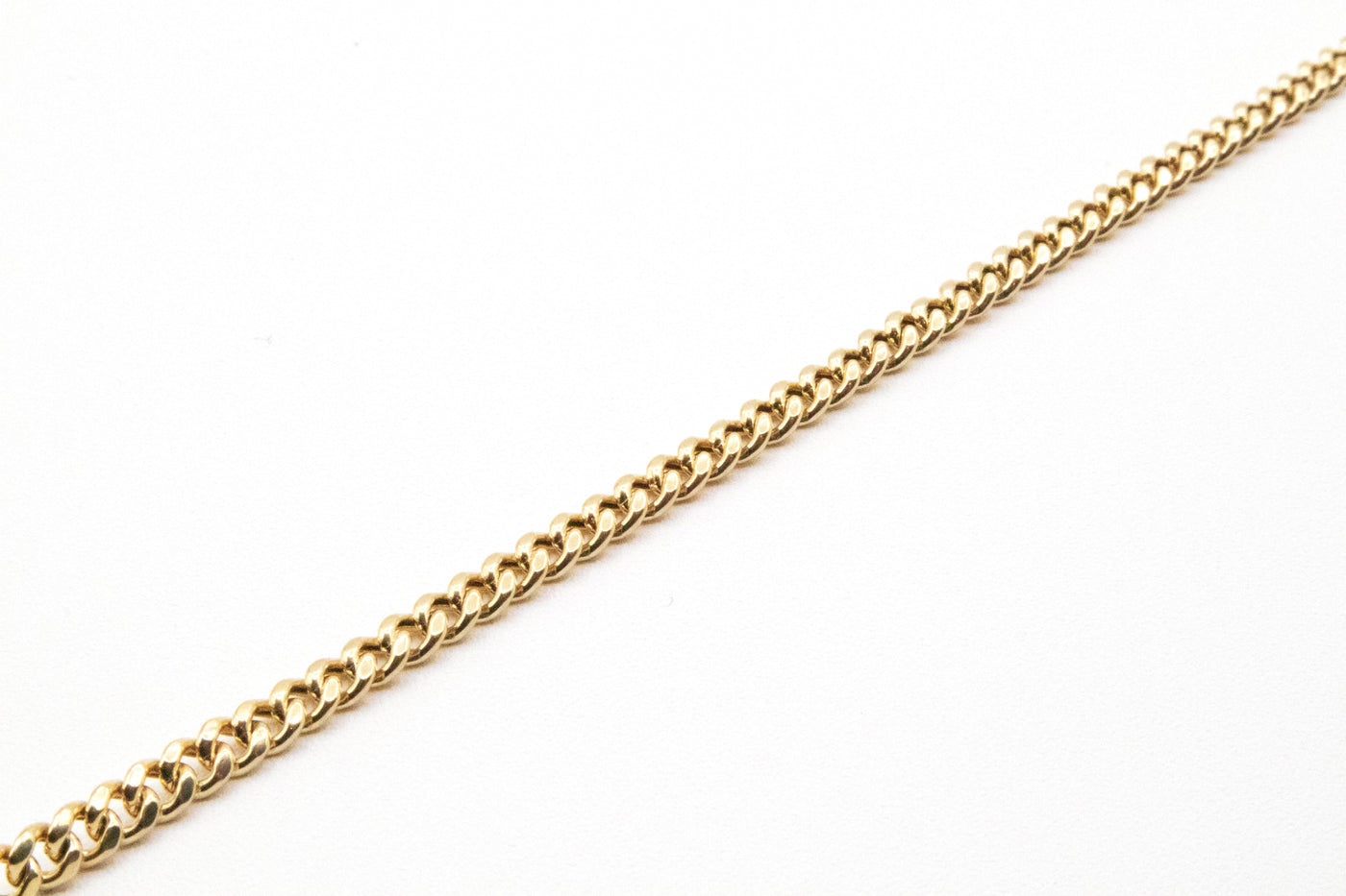10K Solid Yellow Gold Havana — 2.7mm Miami Cuban Chain 16-24"
