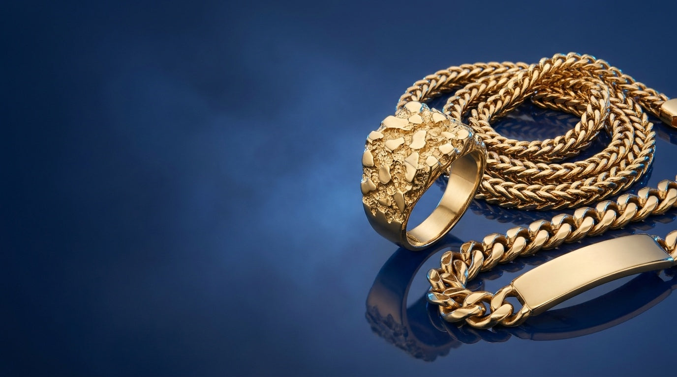 Built for Men. Cast in Gold.